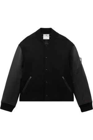 Courrèges Baseball Teddy bomber jacket