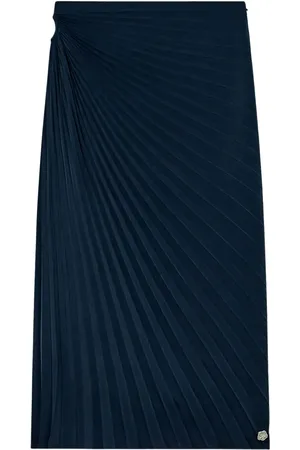 Kenzo Sunray-pleated midi skirt