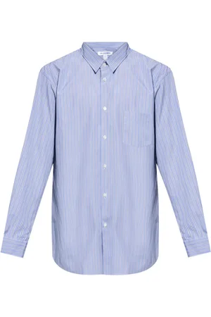 Comme des Garçons Striped buttoned shirt