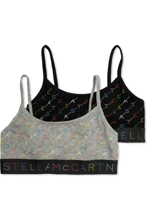 Stella McCartney Logo-print bras (pack of two)