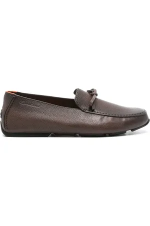 santoni Leather loafers