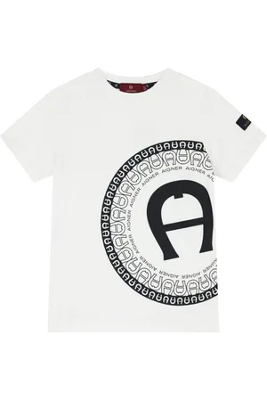 Aigner Printed cotton T-shirt