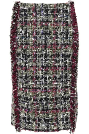 Etro Boucl?? midi skirt