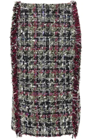 Etro Bouclé midi skirt