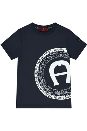 Aigner Printed cotton T-shirt