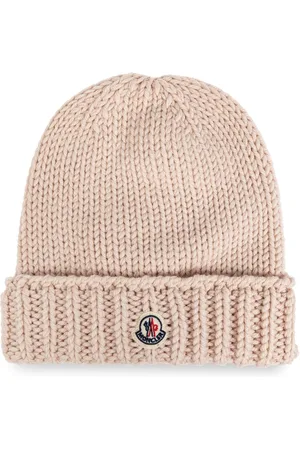 Moncler Logo patch beanie