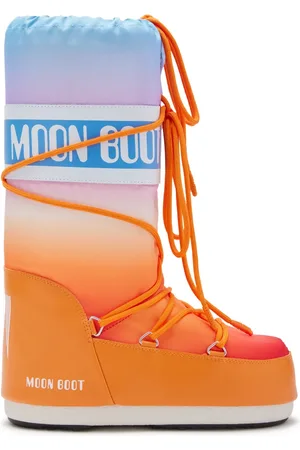 Moon Boot Icon rainbow padded boots