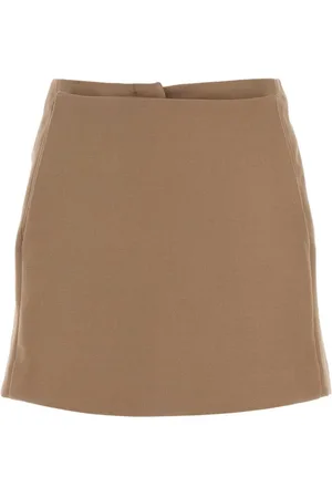 Fendi Cappuccino wool pant-skirt