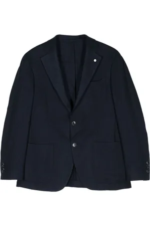 LUIGI BIANCHI MANTOVA Brooch-detailed blazer