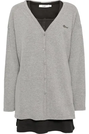 B+AB Layered button-up cardigan