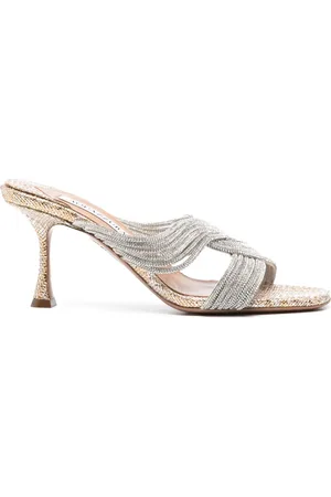 Aquazzura 75mm Gatsby mules