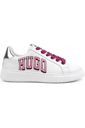 HUGO BOSS Logo-print lace-up sneakers