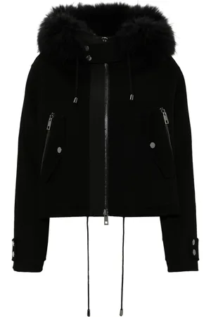 P.A.R.O.S.H. Faux-fur detail jacket