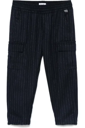 Il gufo Pinstripe cargo pants