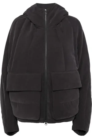 GOEN.J Quilted hooded jacket