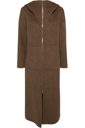 GOEN.J Zip-up hooded coat