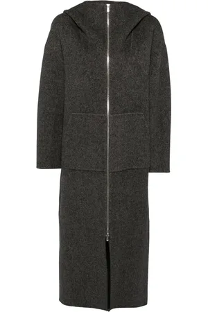 GOEN.J Zip-up hooded coat