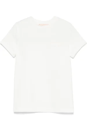 Elisabetta Franchi Logo-embroidered T-shirt