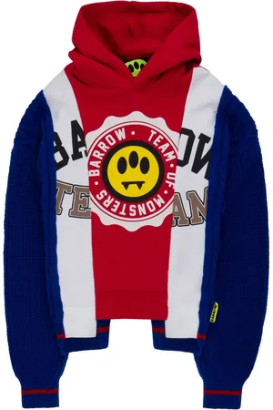BARROW Panelled hoodie
