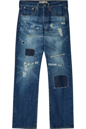 JUNYA WATANABE Distressed straight-leg jeans