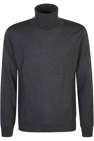 CENERE GB Fine-knit roll-neck jumper