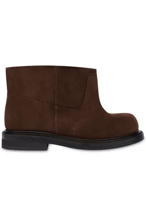 Moschino Slip-on suede ankle boots