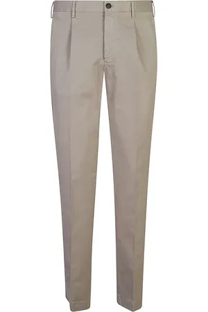 Incotex Pleat-detail chino trousers