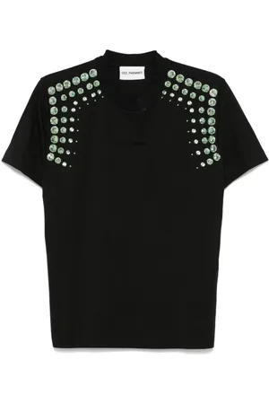 Des Phemmes Crystal-embellished T-shirt