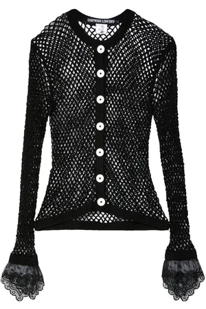 Chopova Lowena Open knit cotton cardigan