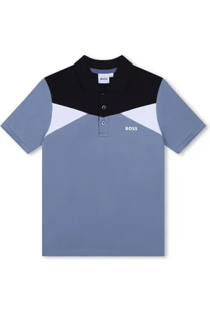 HUGO BOSS Colour-block polo shirt