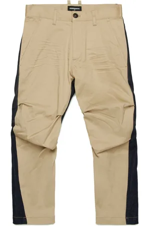 Dsquared2 Panelled straight-leg trousers
