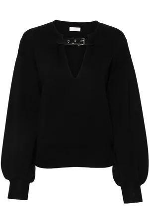 Liu Jo Buckle-strap sweater