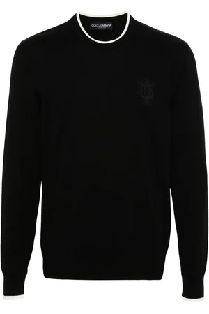 Dolce & Gabbana Logo-embroidered sweater