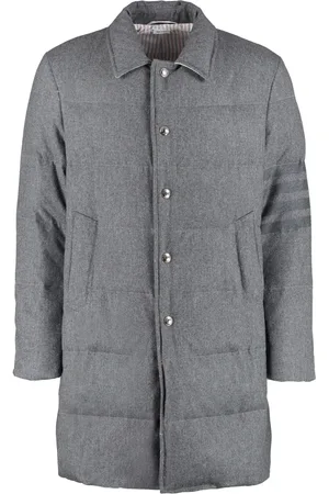 Thom Browne 4-Bar padded coat