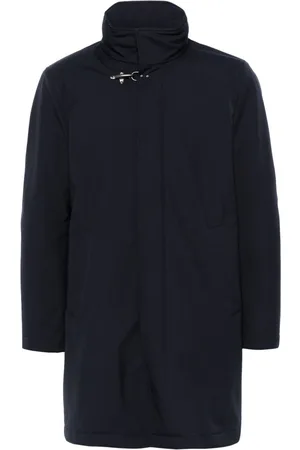 FAY Gancini-buckle coat