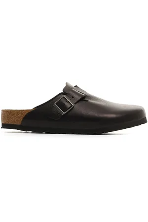Birkenstock Boston Grip leather mules