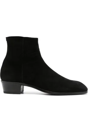 LARDINI 45mm suede ankle boots