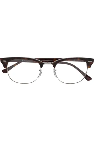 Ray-Ban Clubmaster round-frame glasses