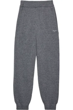 Msgm Logo-embroidered track pants