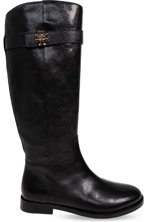 Tory Burch T Lock knee boots