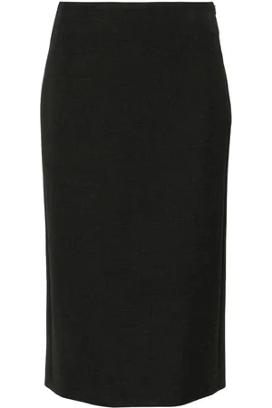 PESERICO SIGN A-line midi skirt