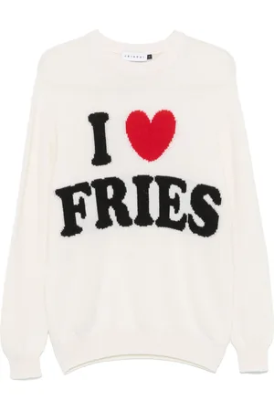 JOSHUA SANDERS Intarsia-slogan sweater