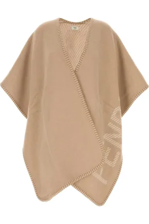 Fendi Logo cape
