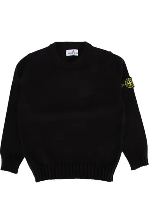 Stone Island Logo-patch sweatshirt