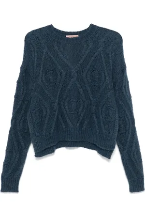 Twin-Set Logo-embossed sweater