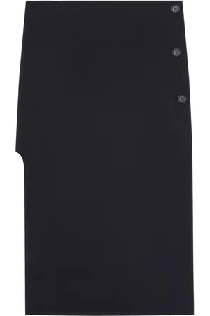 Courrèges Oblique tailored midi skirt