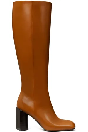 Tory Burch 90mm Twisted Heel knee-high boots