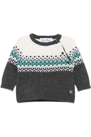 Tartine Et Chocolat Fair-isle sweater