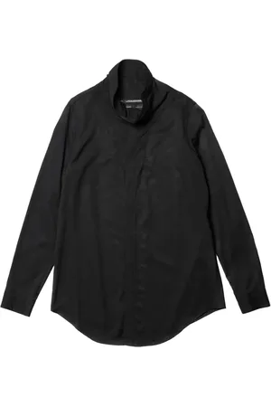 JULIUS High-neck long-sleeve shirt
