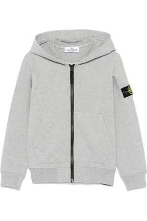 Stone Island Organic-cotton fleece hoodie